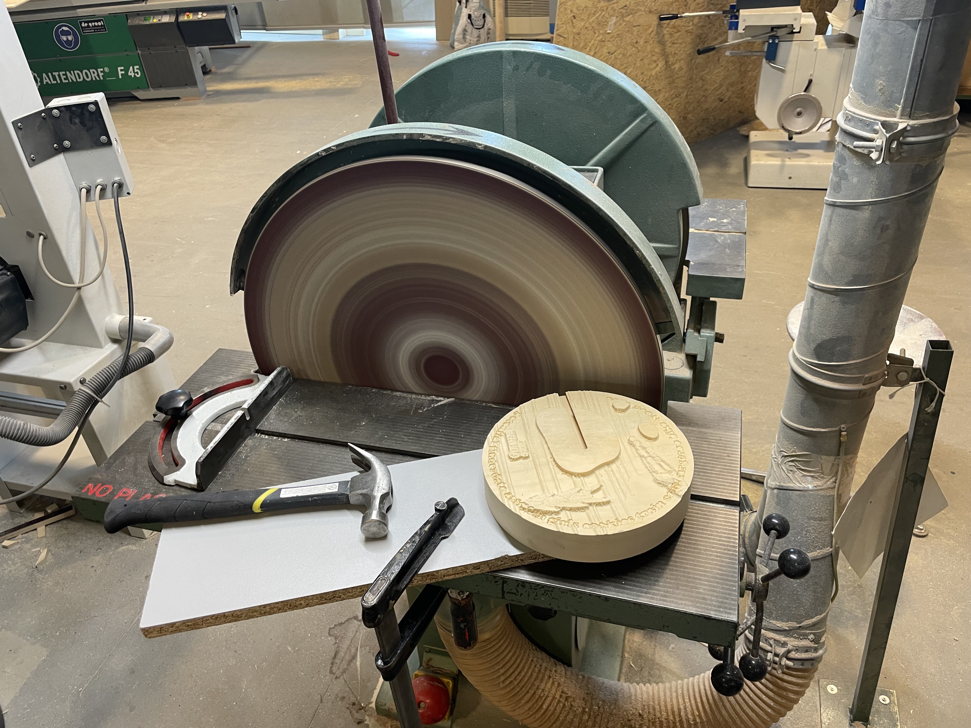 a cutlery set hanger hanged in a person hand