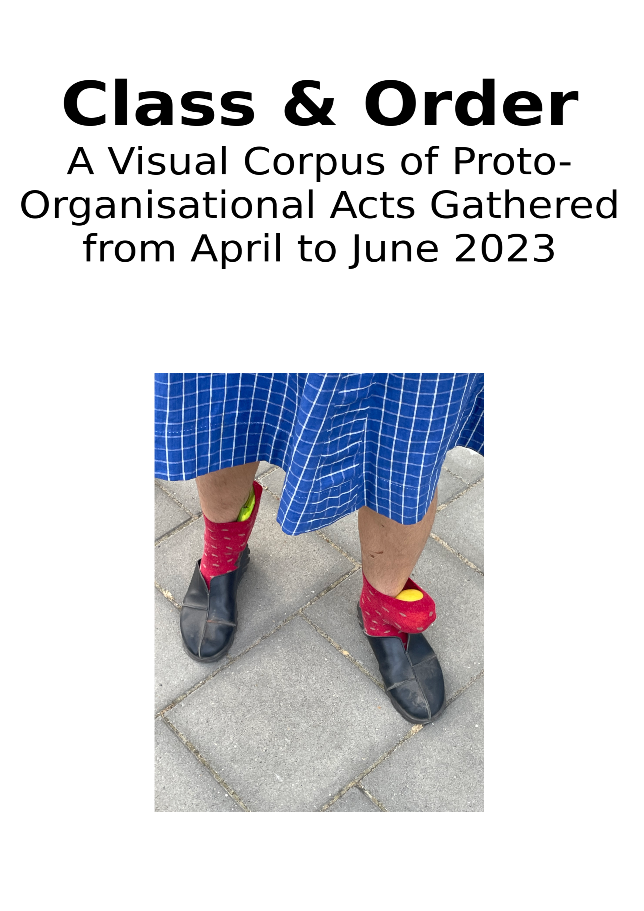a person's feet with an apple in her right red socks and a lemon in her left red socks
